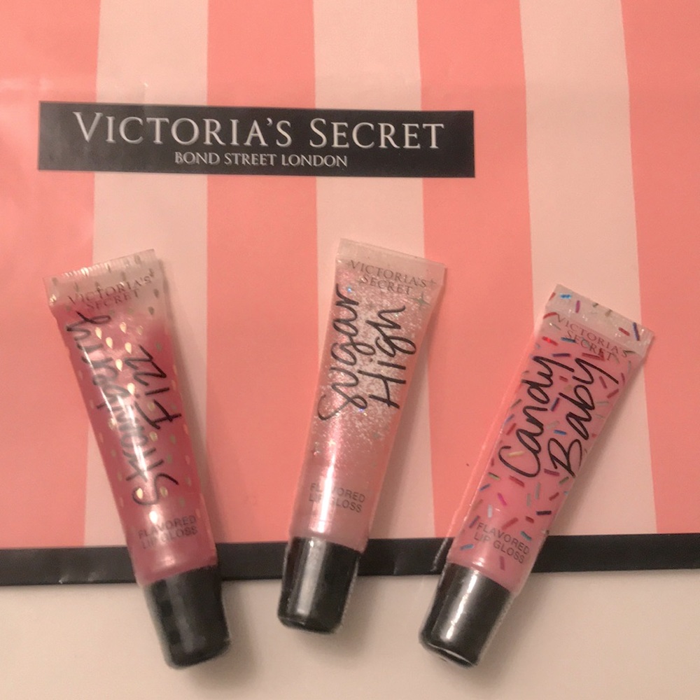 Victoria Secret New 3 Lip Glosses